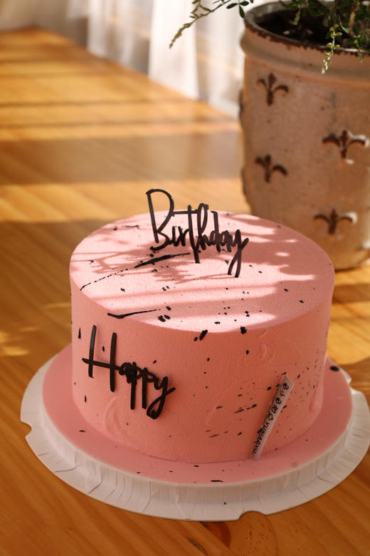 粉色简约喷砂 商品图0