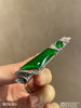 老坑玻璃种帝王绿无事牌发夹领夹【4018305】具体价格微信咨询 商品缩略图2