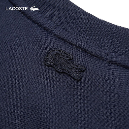 Lacoste法国鳄鱼夏日系列新款男女情侣T恤圆领舒适T恤TH8182-98 商品图7