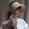 Kreuzzz  原色/棕色DEW马尼拉麻空顶遮阳帽 商品缩略图0