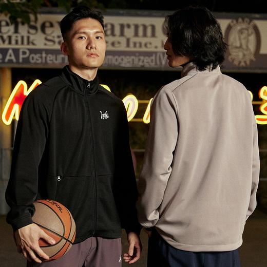 LUSHISI[先锋]防风教练夹克男立领外套美式潮流长袖风衣LOGO胶章 商品图0