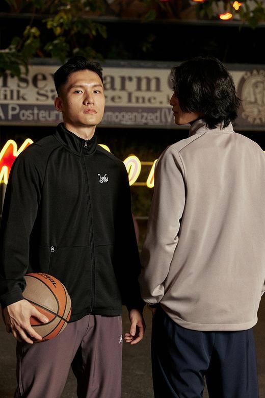 LUSHISI[先锋]防风教练夹克男立领外套美式潮流长袖风衣LOGO胶章 商品图1