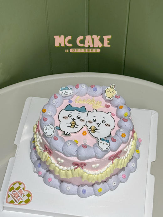 chiikawa小八&吉伊数码打印裱花蛋糕 商品图2