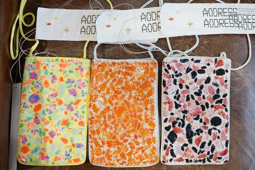 Aodress手作闪片刺绣包包 商品图3