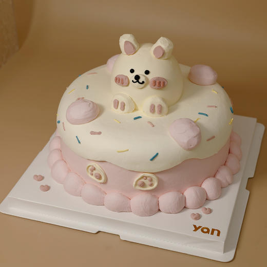立体粉色小兔兔 商品图0