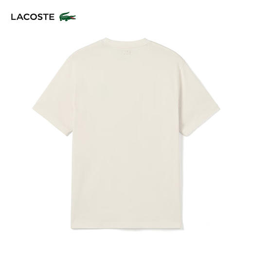 Lacoste法国鳄鱼夏日系列新款男女情侣T恤圆领舒适T恤TH8182-98 商品图11