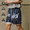 LUSHISI斑马纹主题印花美式速干不过膝四五分网眼运动短裤篮球裤 商品缩略图0