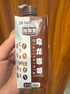 缔娜索乌龙咖啡200ml