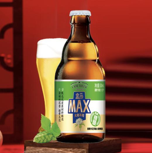 盒马 MAX 精酿接骨木花风味小麦啤酒 330ml*6 商品图2