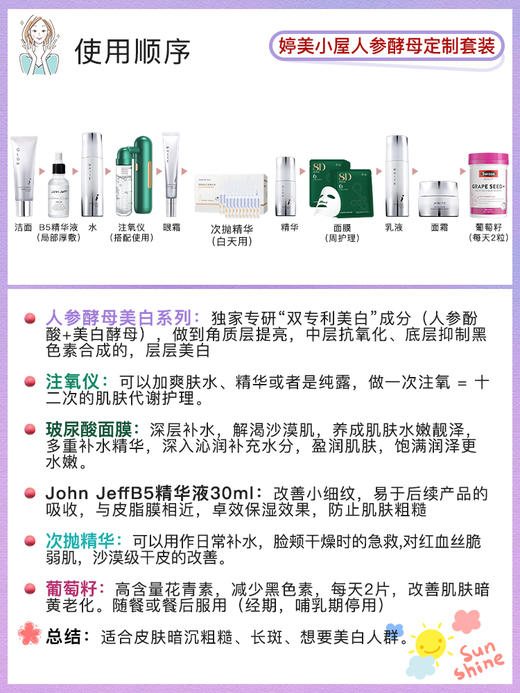 【燕姐推荐】婷美小屋人参酵母定制套装F 商品图7