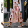 littletime女童汉服裙子春夏装新款中国风马面裙高级感儿童半身裙 商品缩略图3