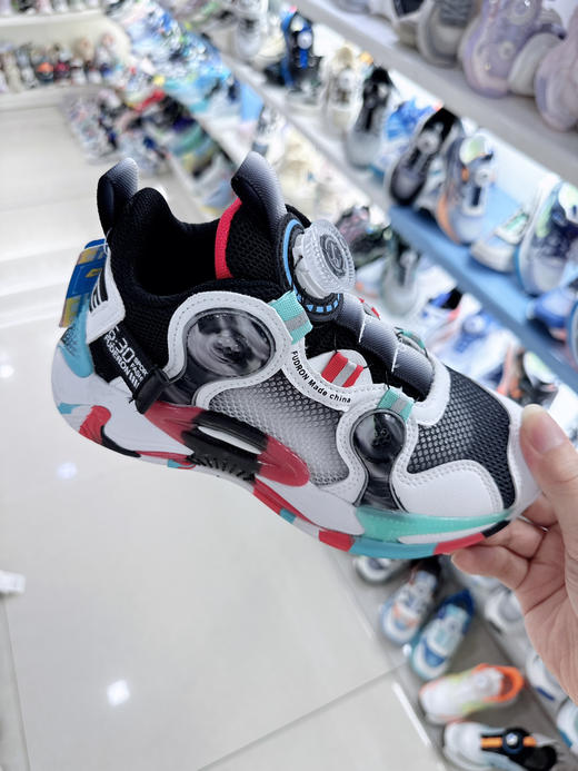 福得隆 L120 单网纽扣 34-39篮球鞋 商品图2