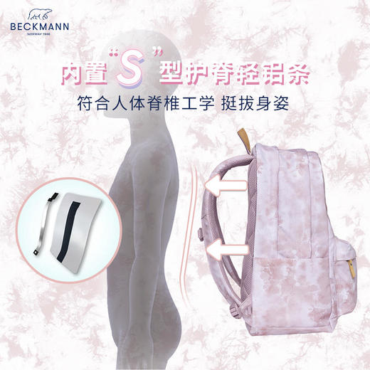 【30L】挪威Beckmann贝克曼儿童护脊书包City30L倾城特别版初高中 商品图1
