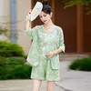 新中式国风时尚减龄，刺绣蕾丝两件套HR-GJC9256 商品缩略图2