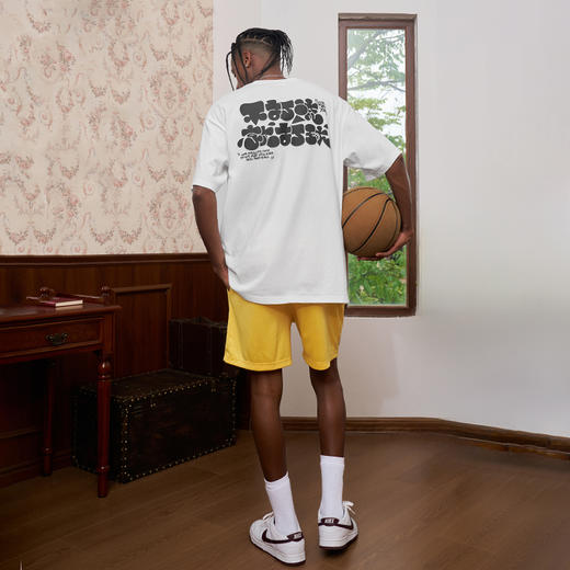 有志者UZISxYOLO联名 运动短袖男夏季美式篮球跑步宽松透气T恤 商品图2