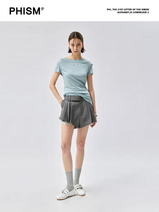 层次短裙裤 商品图0