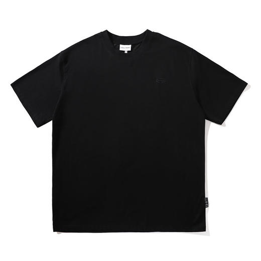 LUSHISI索罗娜刺绣logo基础圆领男女运动透气速干吸湿排汗短袖t恤 商品图4