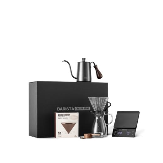 Jasblu x Kona 手冲咖啡礼盒 滴滤式家用咖啡礼盒 手冲器具6件套 商品图0