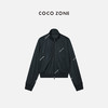 刘一一&COCOZONE早秋款小立领长袖螺纹下摆休闲外套春夏23C29626 商品缩略图0