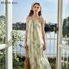 OLrain欧芮儿法式连衣裙女夏季2024年新款挂脖度假风宽松吊带长裙 商品缩略图0