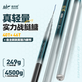 佳钓尼无二轻狂鱼竿