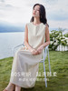 【专属特价】熙世界2025夏新款女装盐系穿搭无袖圆领背心上衣半身裙两件套装 商品缩略图1