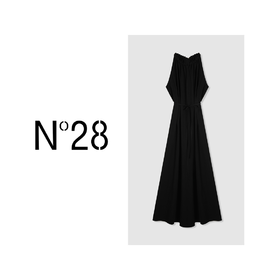 N°28 夏季气质连衣裙无袖收腰设计长裙8A23L561