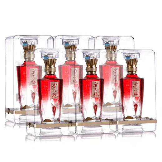 [金六福酒鸿耀]50.8度-兼香型白酒500ml亚克力礼盒装 商品图4