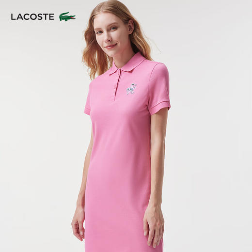 【海南专供价】Lacoste法国鳄鱼夏日系列女士新款连衣裙EF8161-98 商品图0
