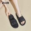 ZHR则则厚底拖鞋2024新款一字带沙滩凉拖软底时尚百搭外穿女拖鞋 商品缩略图3