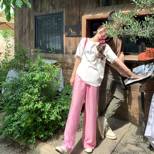 【149元任选2件】 现货！两色阔腿休闲裤 商品图5