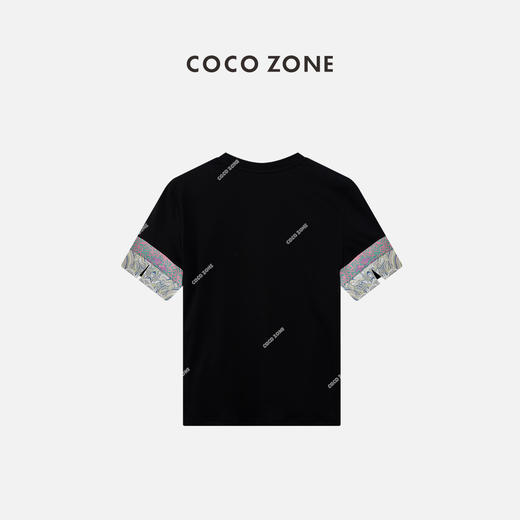 COCO ZONE2024新中式国风设计感气质短袖T恤休闲上衣CC1A0530 商品图1