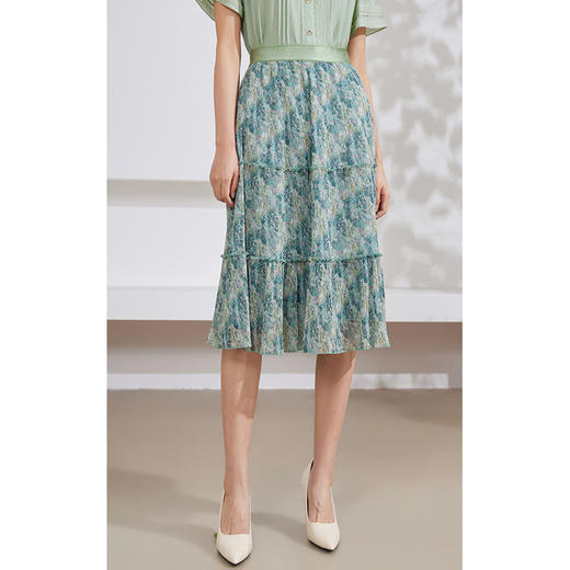 乔万尼夏季新品百褶半身裙艺术EM2D773 商品图2