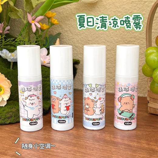 【随身降温，瞬间凉爽】新款夏季清凉喷雾，解暑降温神器，护体抗热。小巧便携，轻喷一下，随时随地享受清凉，学生户外军训、夏日旅行必备神器！ 商品图3