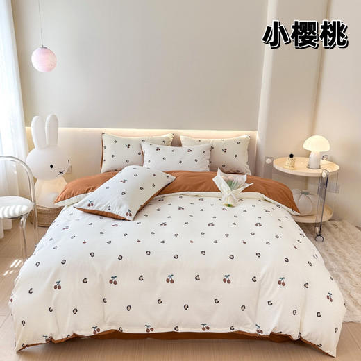 【家居百货】清仓‼️莫奈双层纱四件套！高质感舒适又大气的床上用品！ 每个花色都浪漫！ 商品图10