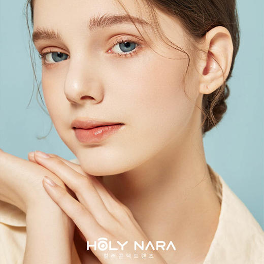 【半年抛】Holy Nara奇遇灰/棕新品上市 直径14.2含水量38%（度数不同请拍两盒） 商品图0