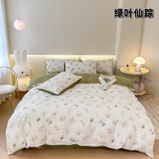 【家居百货】清仓‼️莫奈双层纱四件套！高质感舒适又大气的床上用品！ 每个花色都浪漫！ 商品图7