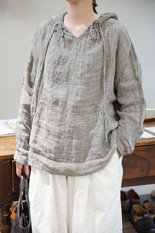 Aodress轻薄亚麻套头上衣 商品图9