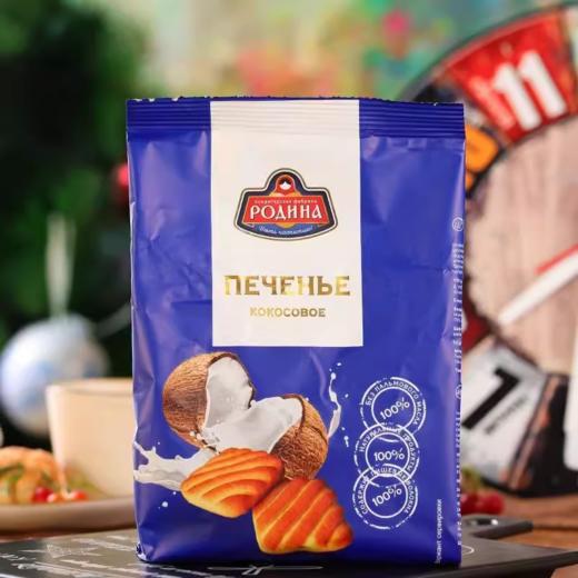 俄罗斯罗迪纳谷物片饼干317g 商品图1