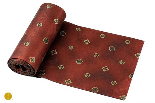 慢蓝长款香云纱茶席 260*28cm 商品图3