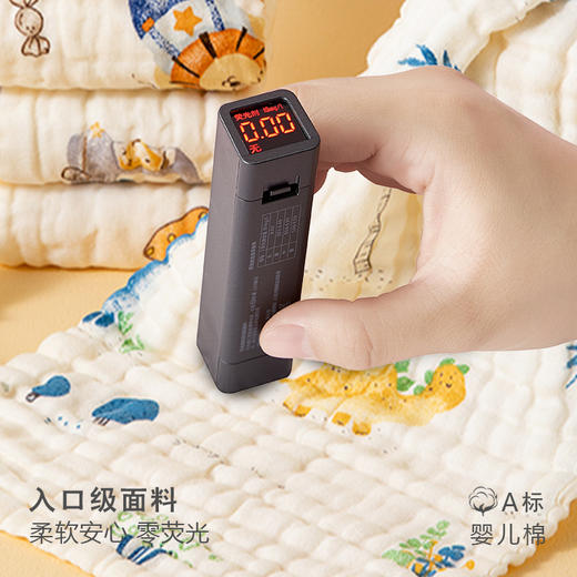卓儿婴儿纱布小方巾新生儿口水巾儿童洗脸巾纯棉毛巾宝宝拍嗝巾 商品图2