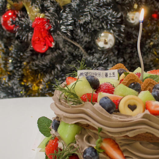 巧克力奶油水果蛋糕 商品图6