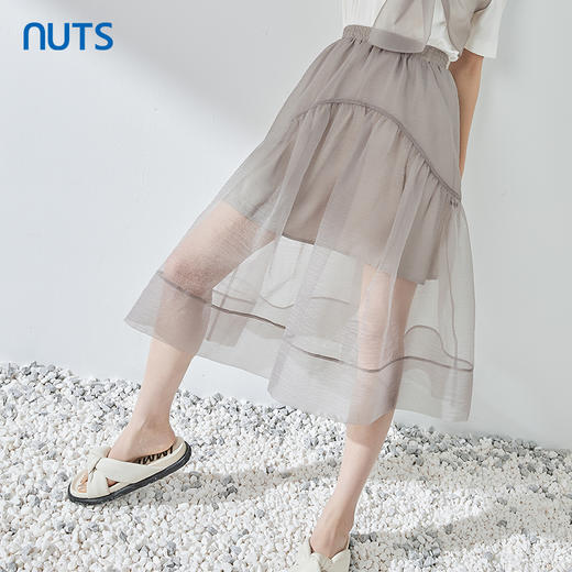 NUTS夏季新品时尚半身长裙324063097B 商品图1