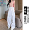 【夏季新款，百搭随心搭】蝴蝶结与碎花，拼接奇幻梦境；高腰直筒，显瘦气场无敌；白色阔腿，透气亲肤，仙女必备！ 商品缩略图5