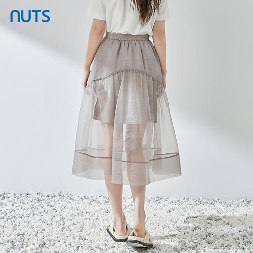 NUTS夏季新品时尚半身长裙324063097B 商品图4