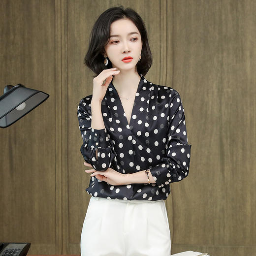 时尚气质真丝衬衫ASE-3517 商品图2