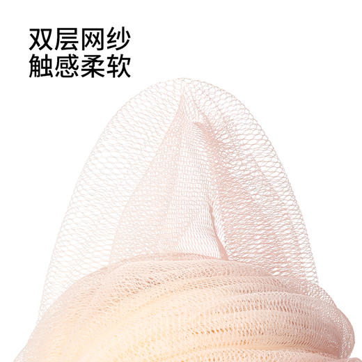 FaSoLa渐变沐浴球高档不散超柔软女搓澡洗澡神器大号起泡网浴花 商品图3