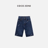COCO ZONE2024“牛仔很忙”夏季百搭牛仔五分裤显瘦休闲通勤短裤CC2B0830 商品缩略图0