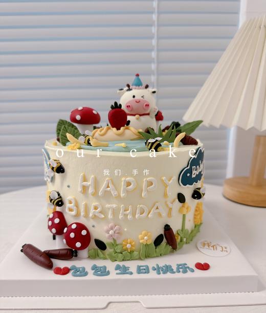 立体小动物情景蛋糕-低糖处理无添加 商品图5