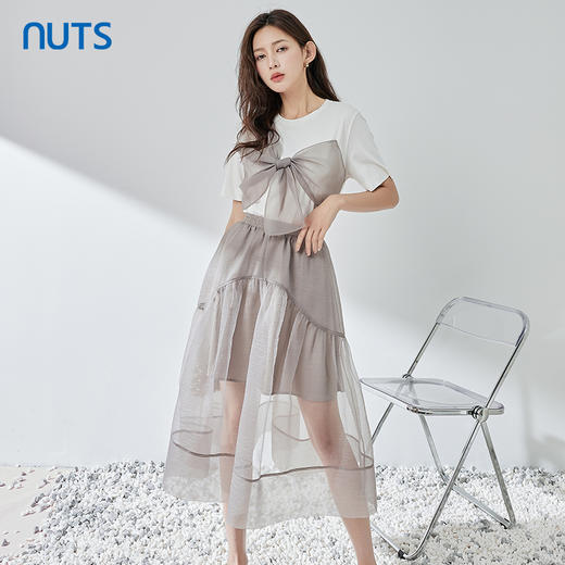 NUTS夏季新品时尚半身长裙324063097B 商品图0
